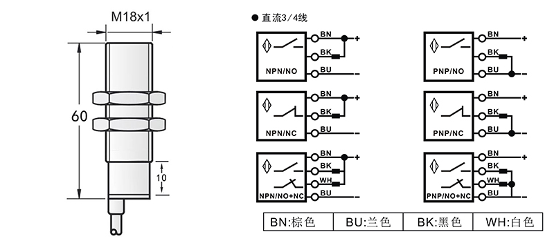M18激光開(kāi)關(guān)漫反射式